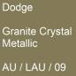 Preview: Dodge, Granite Crystal Metallic, AU / LAU / 09.